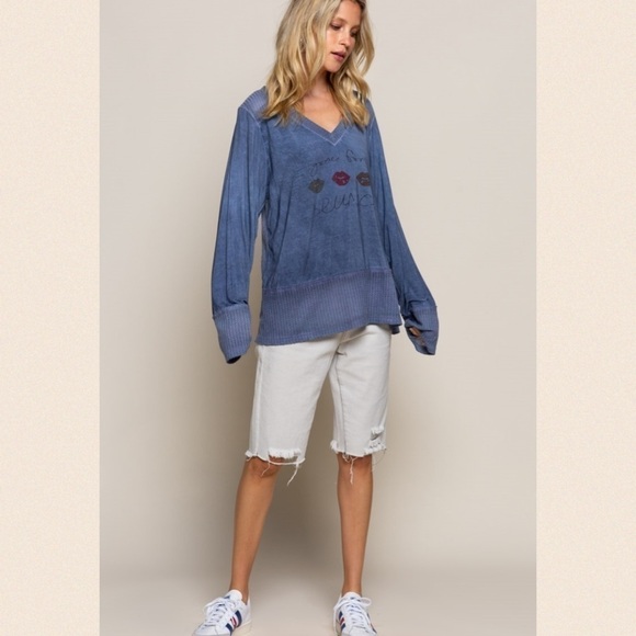 ‘gone 4 Brunch’ Graphic Soft Knit Top - Picture 8 of 15